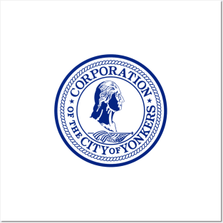 Flag of Yonkers, New York Posters and Art